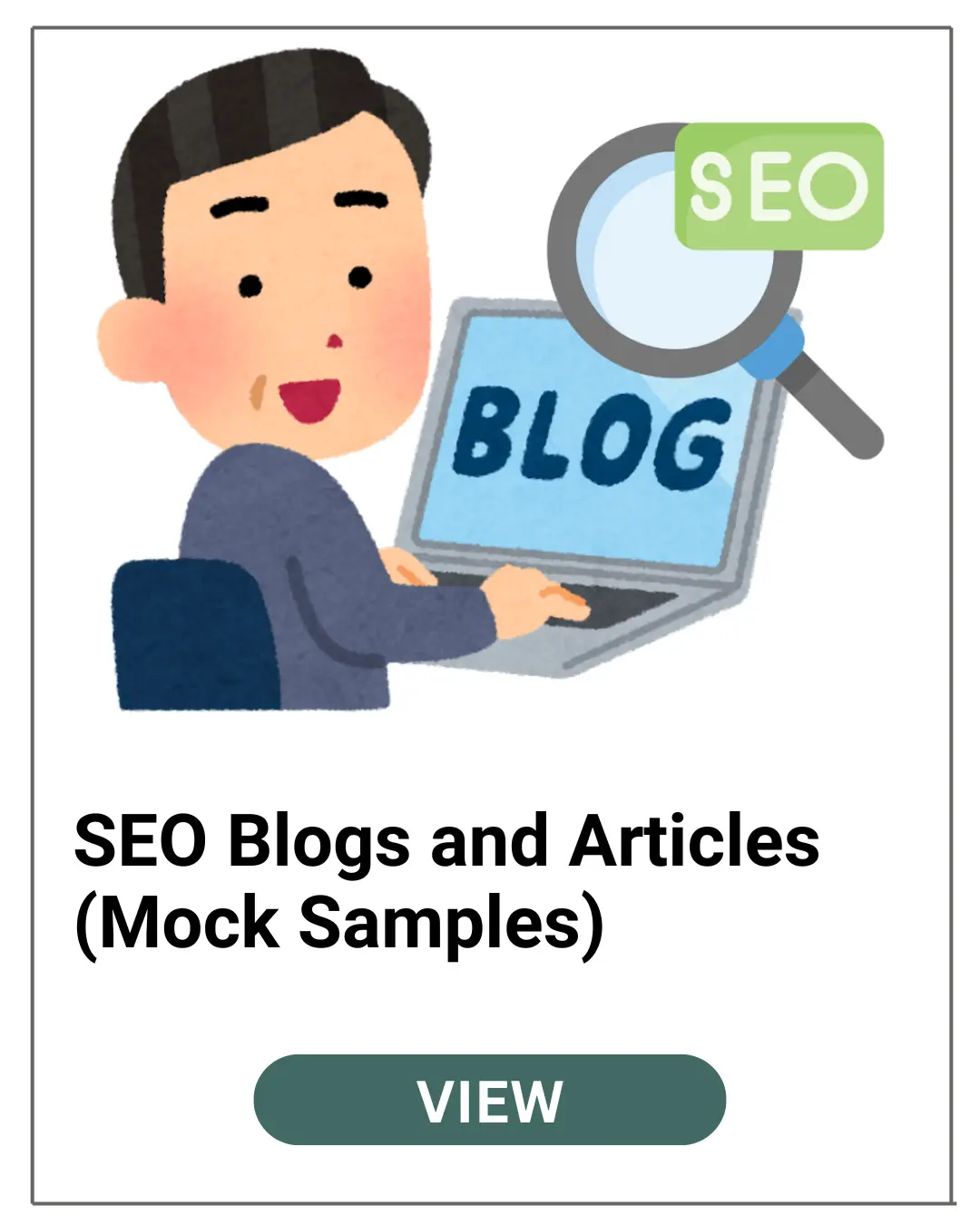SEO Blogs and Articles (Mock Samples)